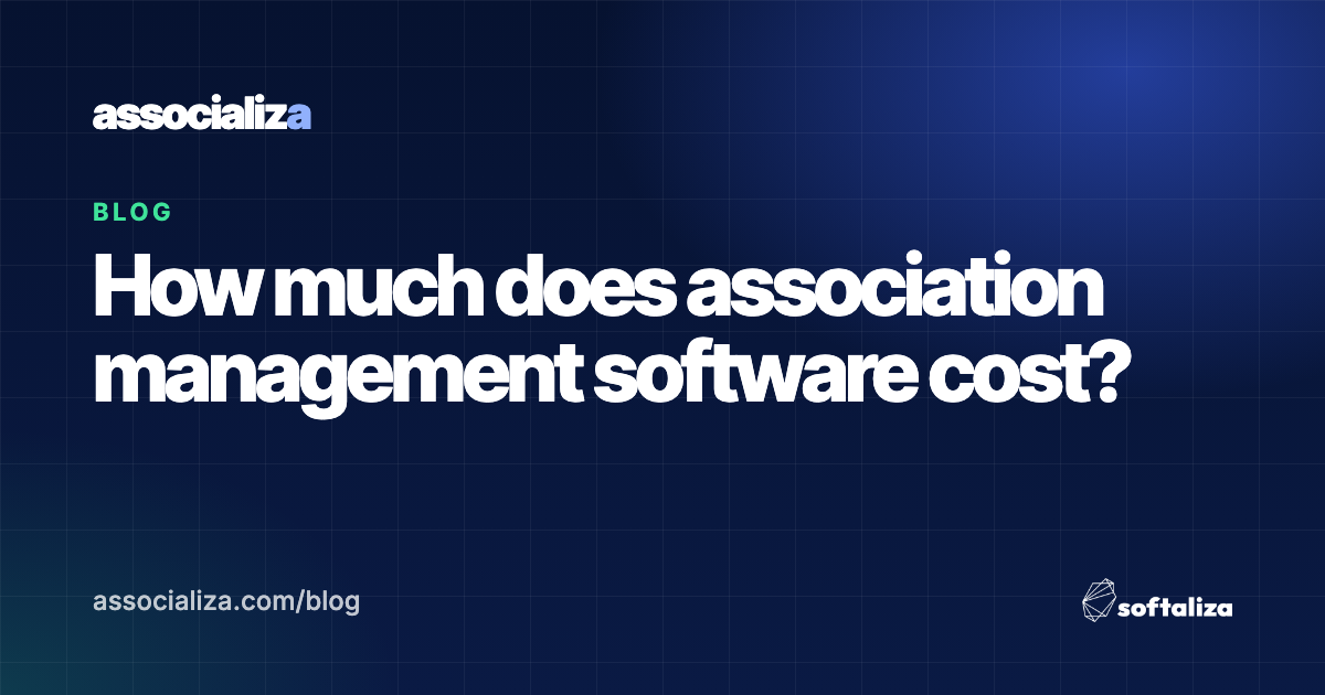 How much does association management software cost?